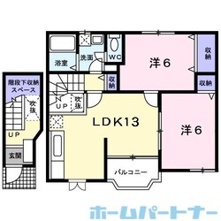 ロイヤル　上板の物件間取画像